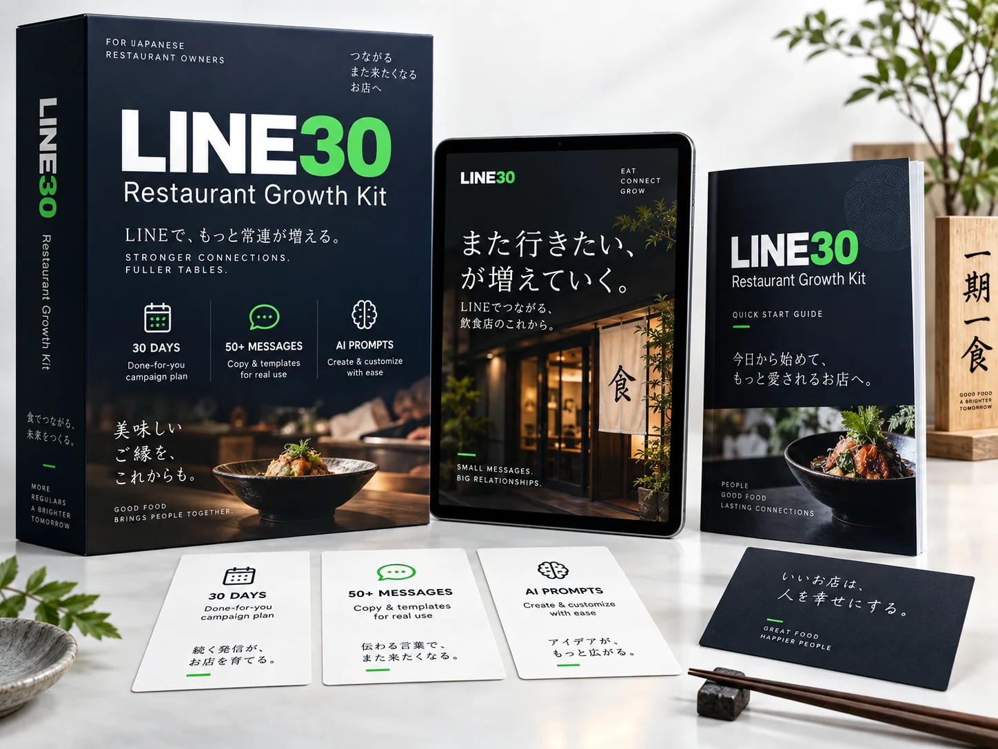 LINE30 飲食店向けLINE運用キット